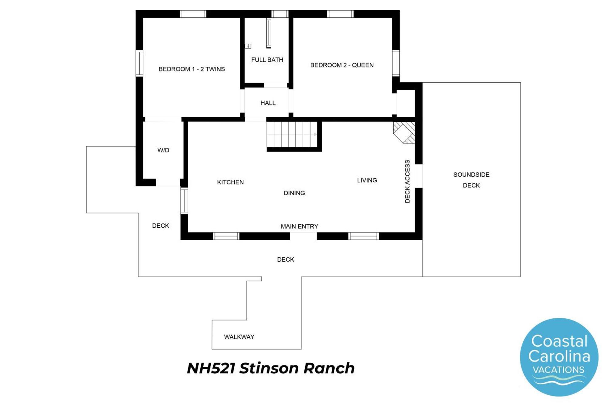 Nh521 Stinson Ranch Villa Nags Head Luaran gambar
